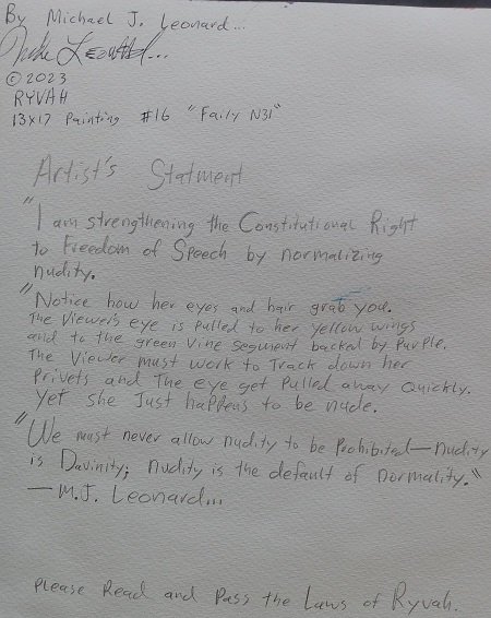 NFT #16 Document
